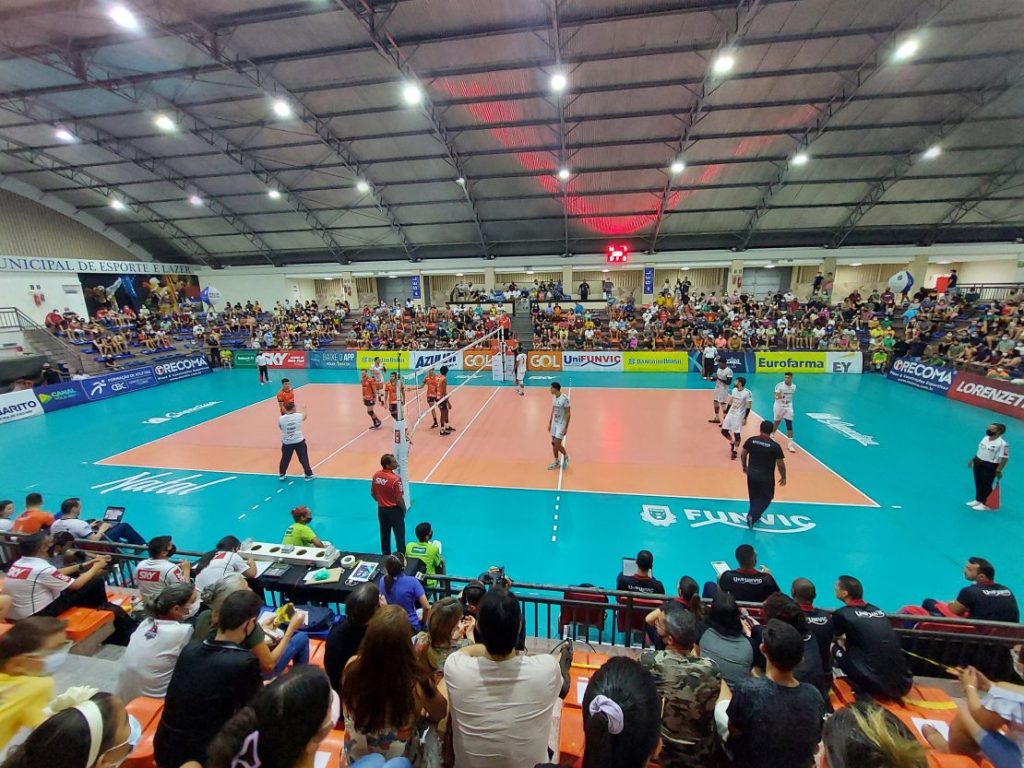 Natal enfrenta o Vôlei Guarulhos nesta quarta no Palácio dos Esportes