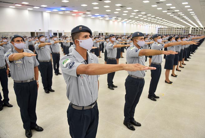 Polícia Militar do Rio Grande do Norte forma 291 novos soldados que serão distriuídos pelo estado