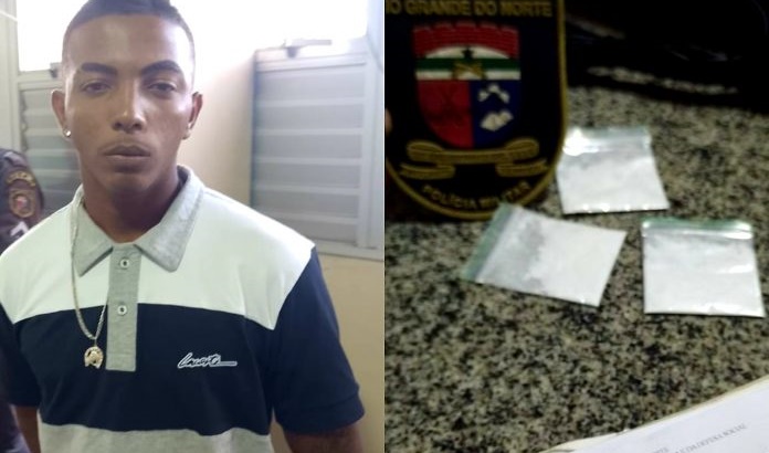 Homem com passagem pela polícia por tráfico de drogas volta ser preso pelo mesmo crime em Caicó