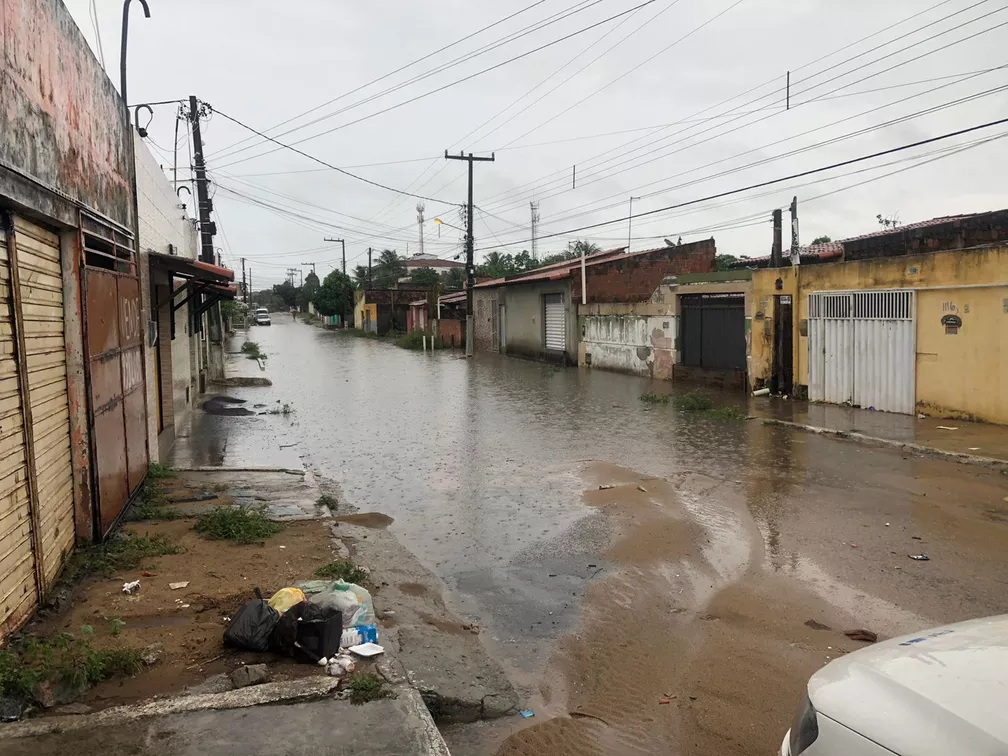 RN registra chuvas de quase 100 mm no fim de semana; veja previsão para os próximos dias