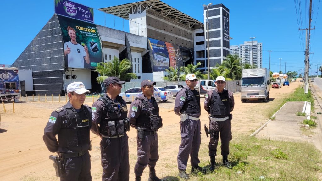 Mais de 400 policiais vão atuar no clássico entre ABC e América pela final do Campeonato Potiguar