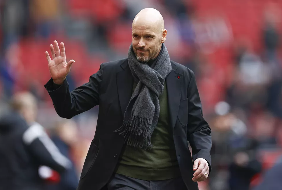 Manchester United anuncia Erik Ten Hag como novo técnico a partir da próxima temporada  Fonte: Portal Grande Ponto