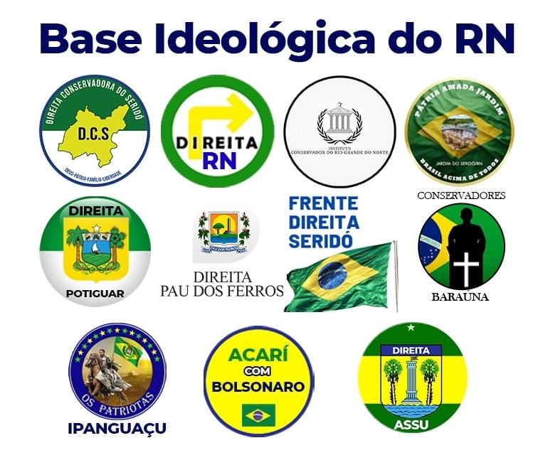 Base Ideológica Bolsonarista do RN se manifesta contra candidatura de Fábio Dantas