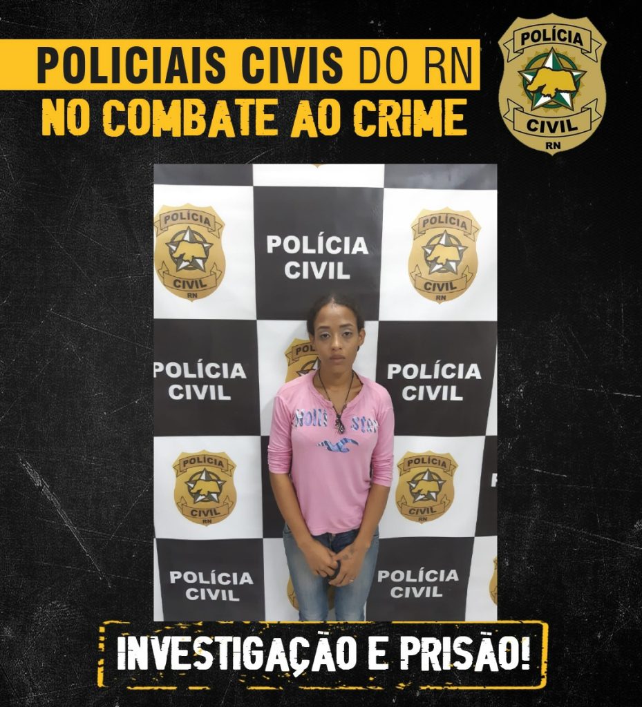 Polícia Civil prende suspeita por roubo a veículo em Natal