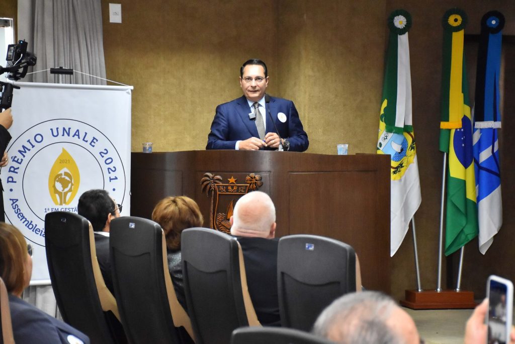 Assembleia Legislativa do RN recebe troféu Unale de bicampeã em gestão