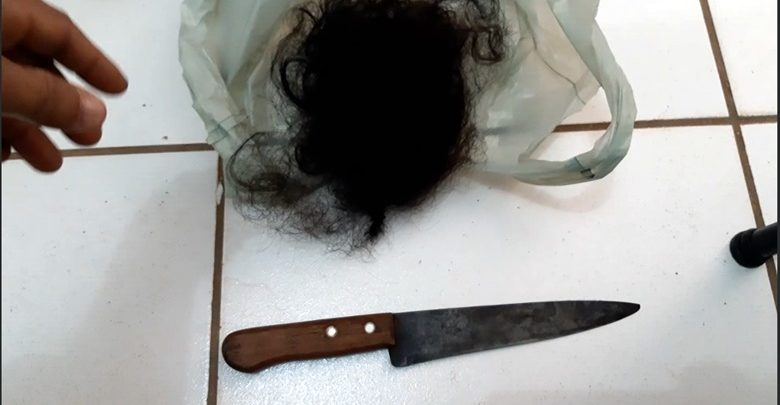 ‘Barbeiro do crime’: Suspeito rouba celular e corta cabelo da vítima com faca no RN