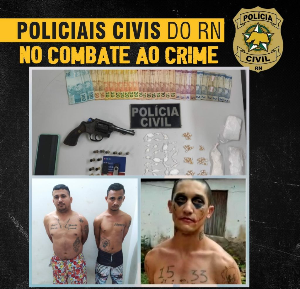 Vulgo coringa morre em confronto com polícia e outros dois são presos