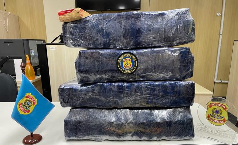 PF prende mulheres com 54,5 kg de maconha no aeroporto de Natal