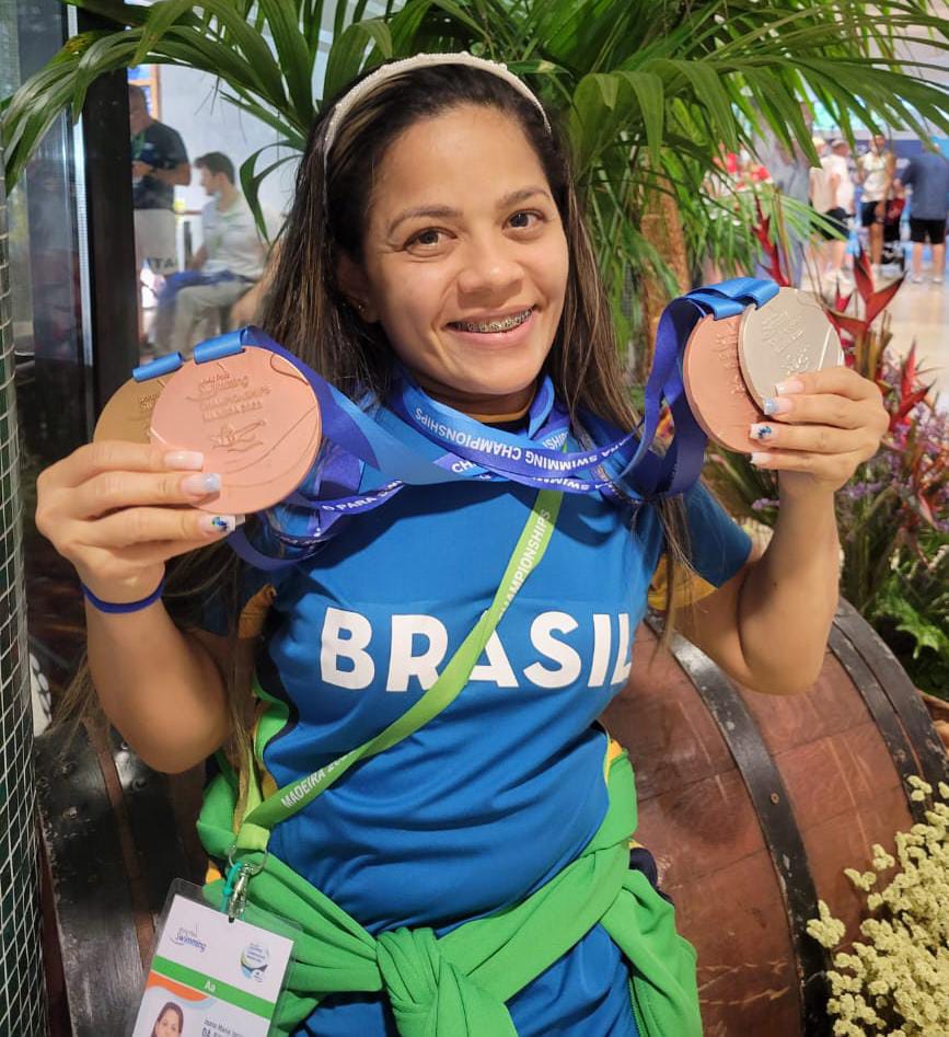 Potiguar encerra Mundial com quatro medalhas e recordes