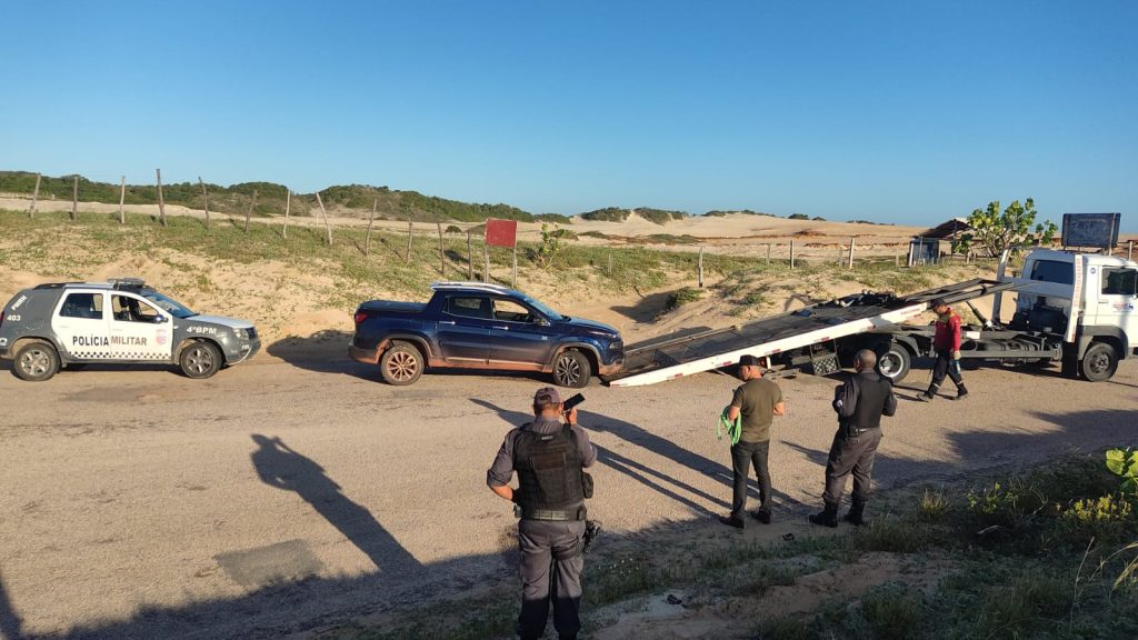 Polícia Militar apreende Fiat Toro roubada em Rio do Fogo