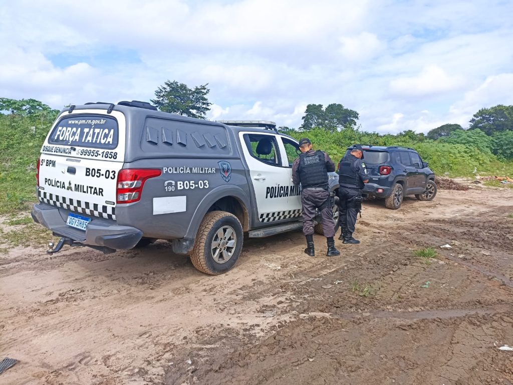 Força Tática do 5° BPM recupera veículo furtado