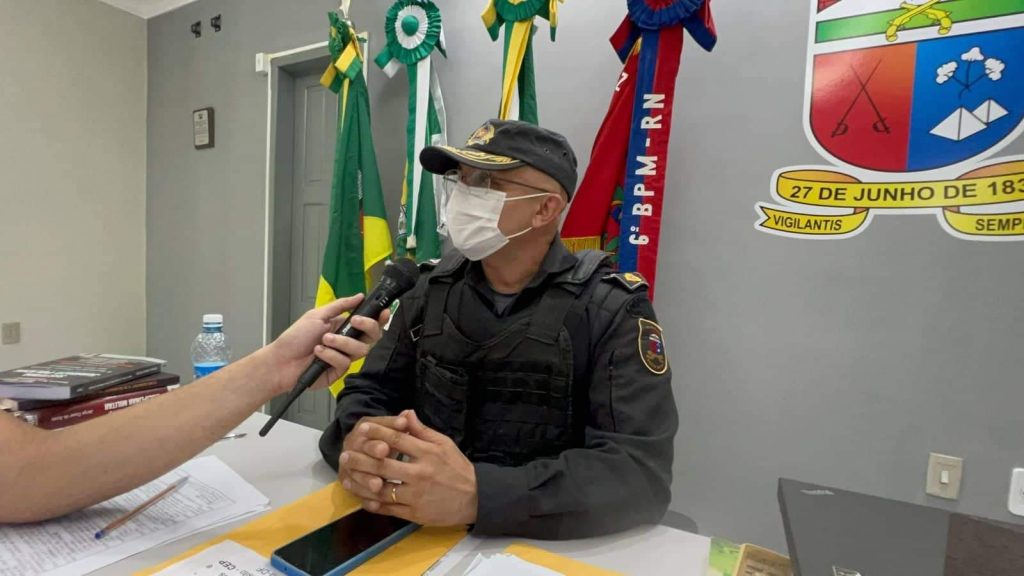 Uso de drones, emprego da tropa e ocorrências policiais: Major Cirne explica ações da PM na festa de Santana em Caicó