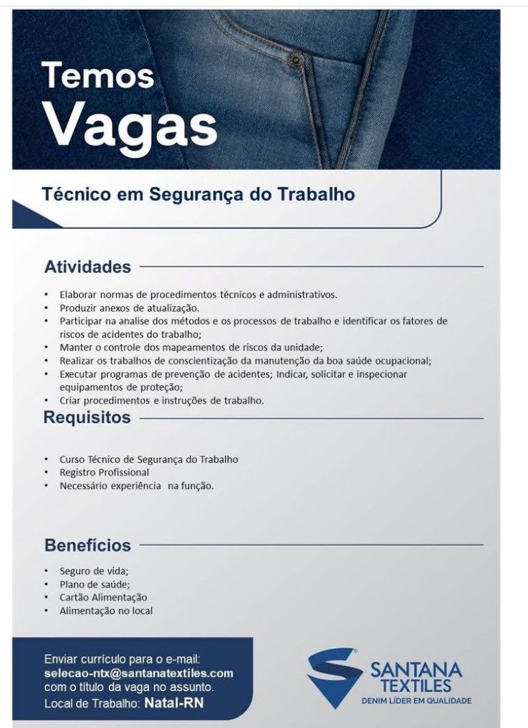 Técnico de segurança do trabalho