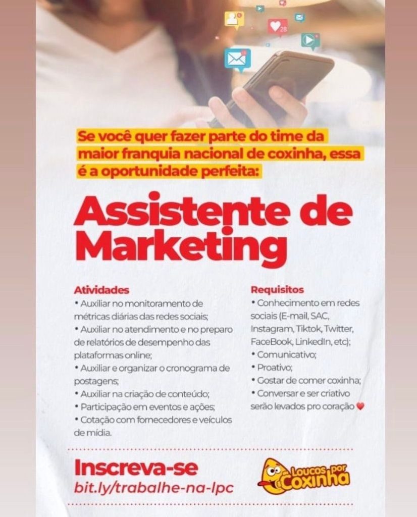 Assistente de Marketing