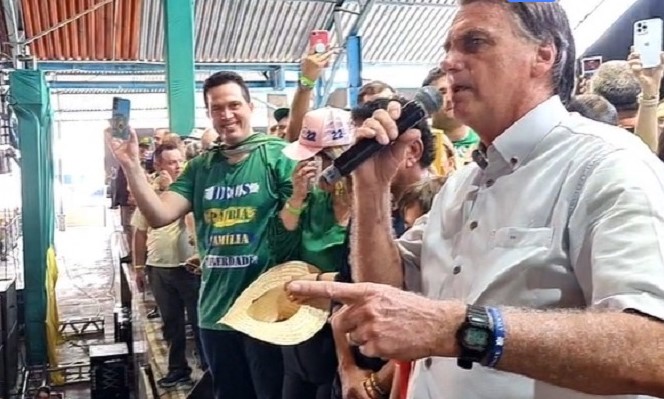 “Podemos chegar a no mínimo 70 milhões de votos”, afirma Bolsonaro