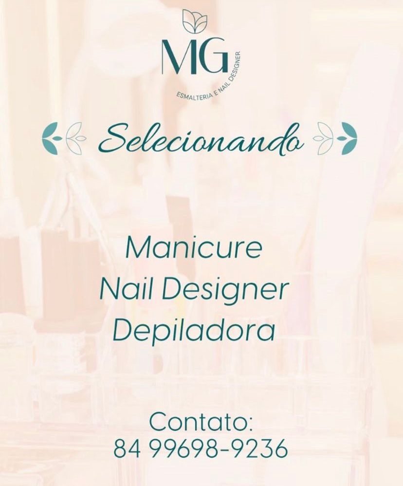 Manicure, Nail Designer e Depiladora