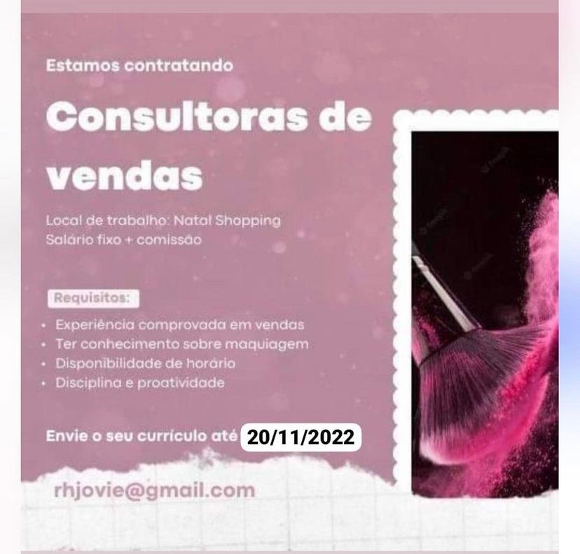 Consultoras de Vendas