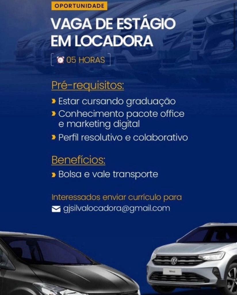 Estágio em Locadora