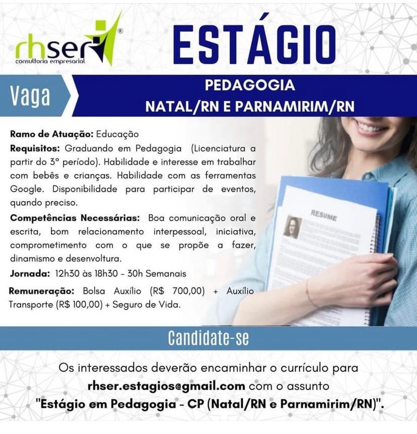 Estágio – Pedagogia