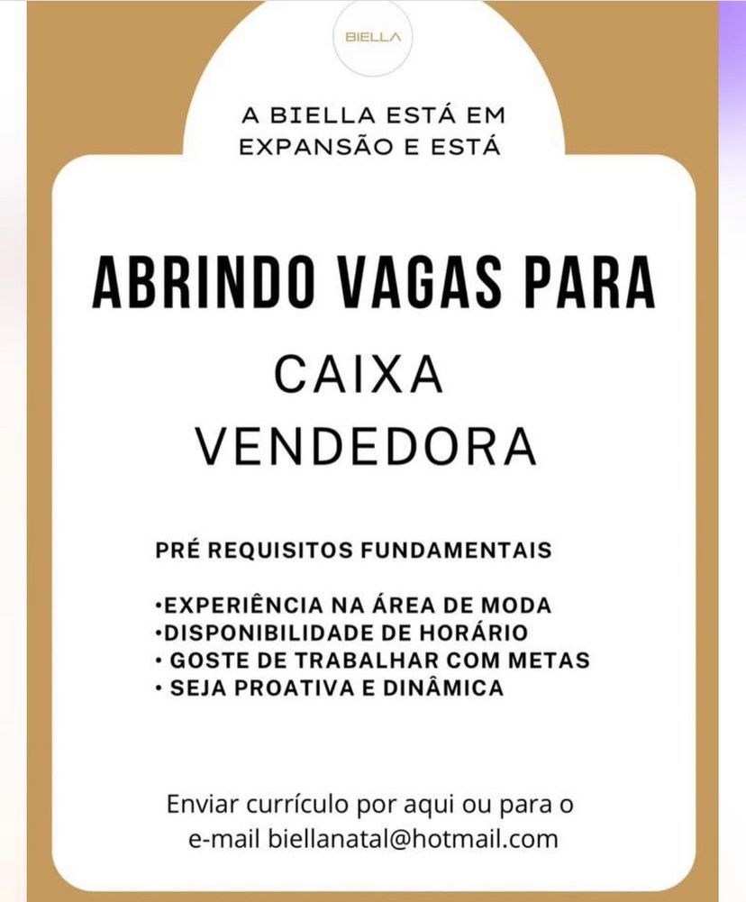 Caixa e Vendedora