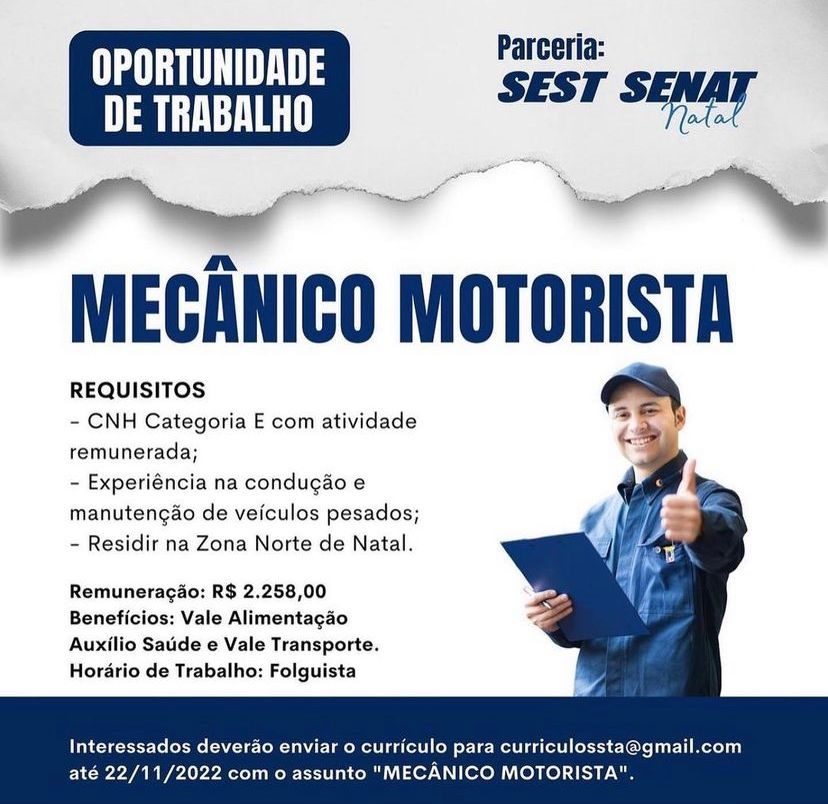 Mecânico Motorista