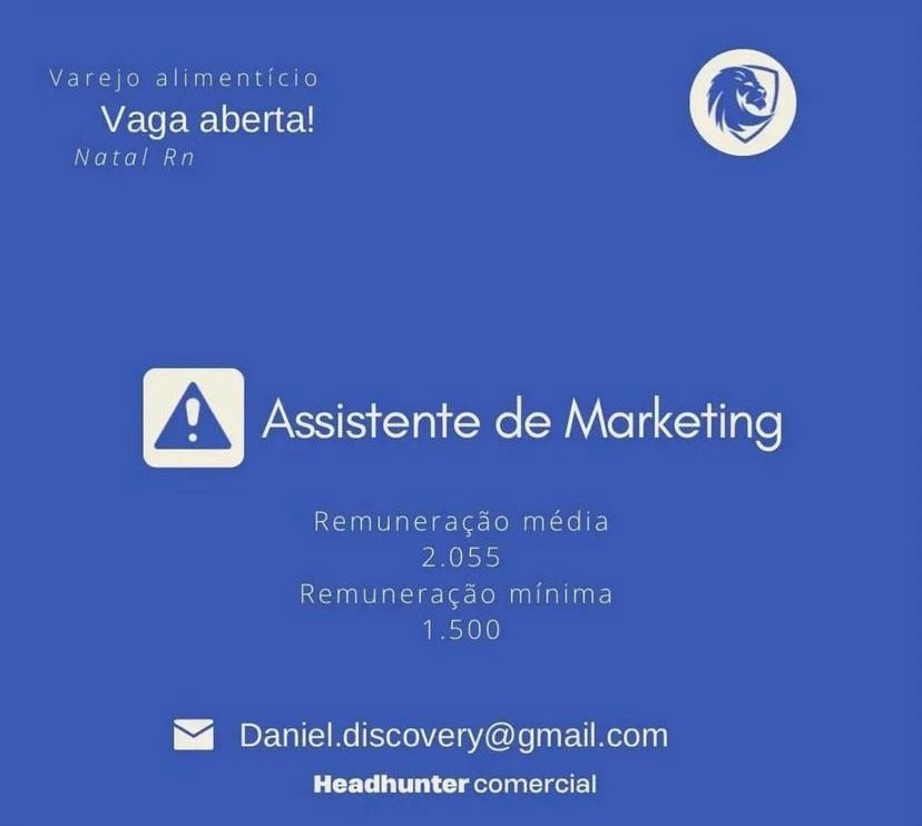 Assistente de Marketing