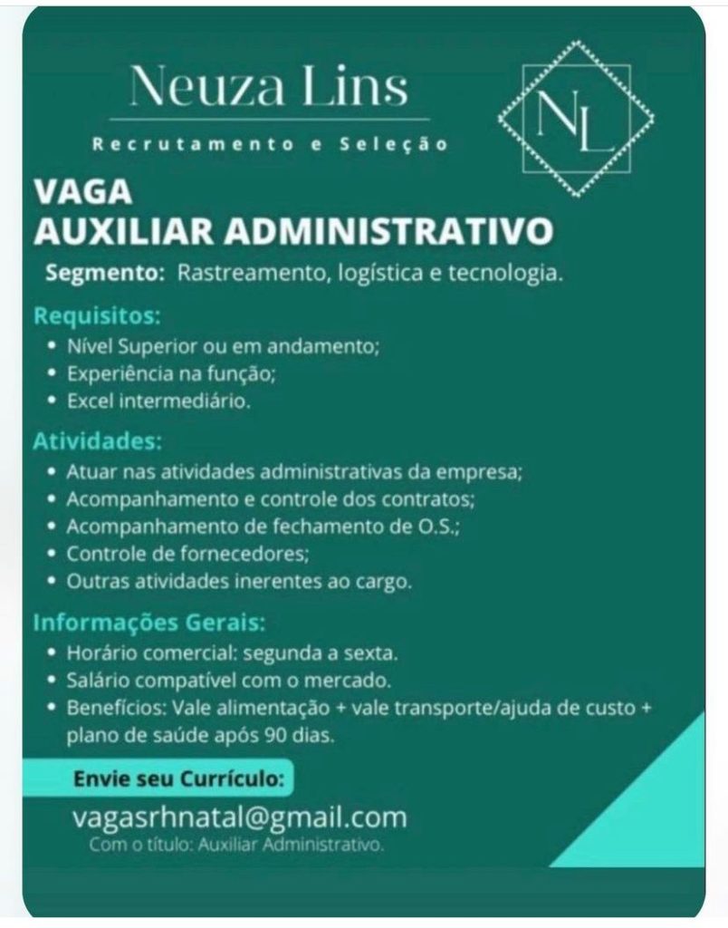 Auxiliar administrativo