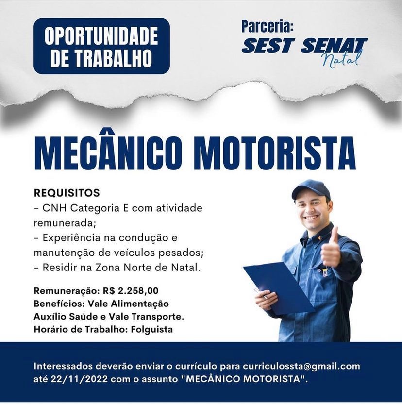 Mecânico Motorista