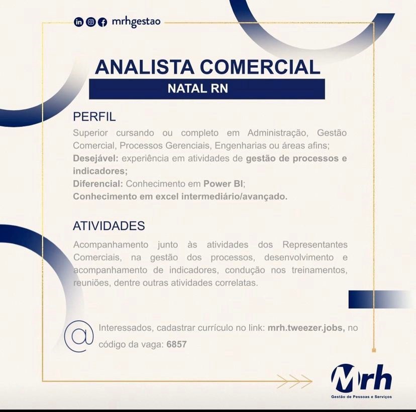 Analista Comercial