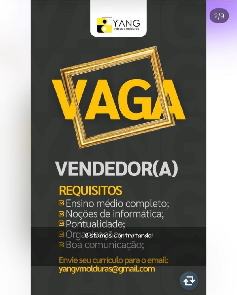 Vendedor(a)