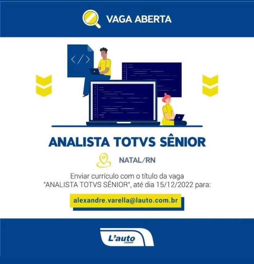 Analista TOTVS Sênior