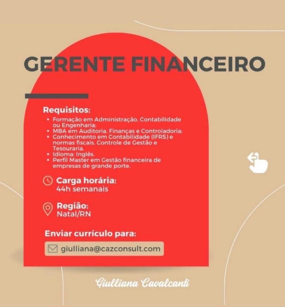 Gerente Financeiro