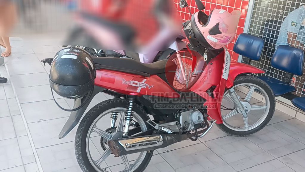 Guarda Civil Municipal apreende adolescente com arma de fogo e moto roubada no Centro de Mossoró