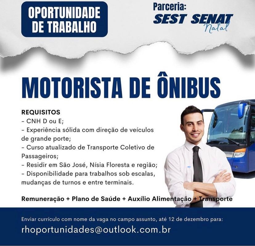 Motorista de ônibus