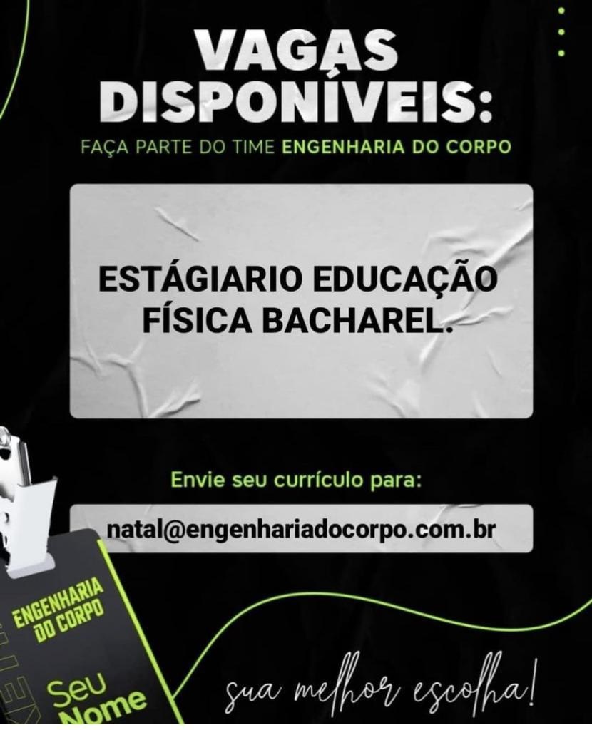 Estagiário de Educação Física