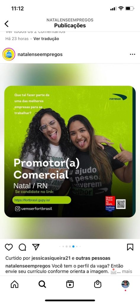 Promotor(a) Comercial