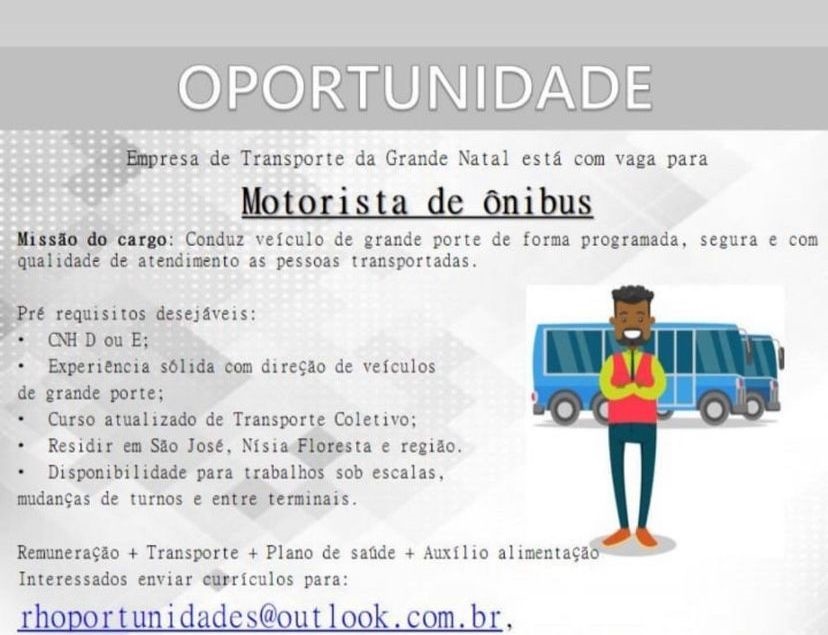 Motorista de ônibus