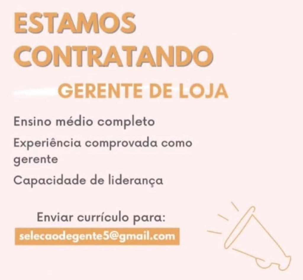 Gerente de Loja