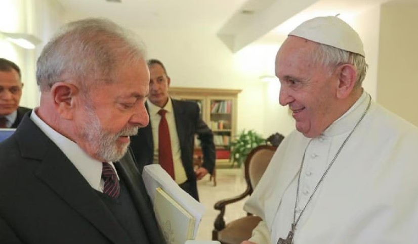 Papa diz que Lula foi vítima de ‘fake news’ em julgamento