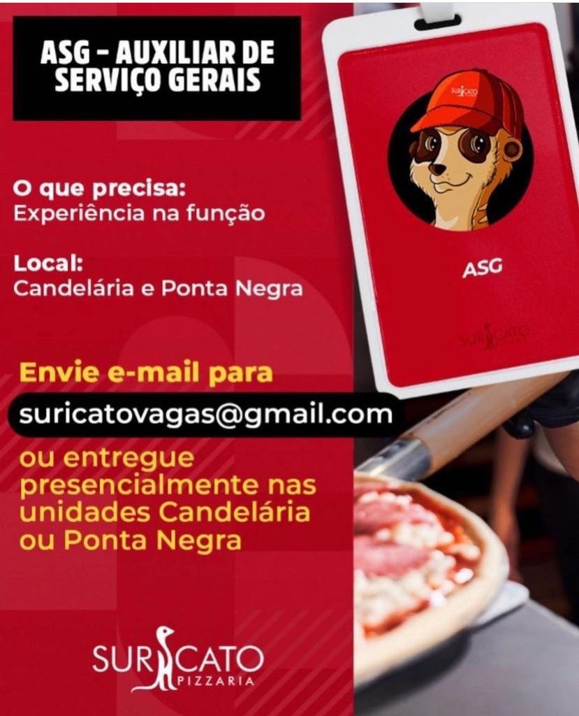 Auxiliar de Serviços Gerais