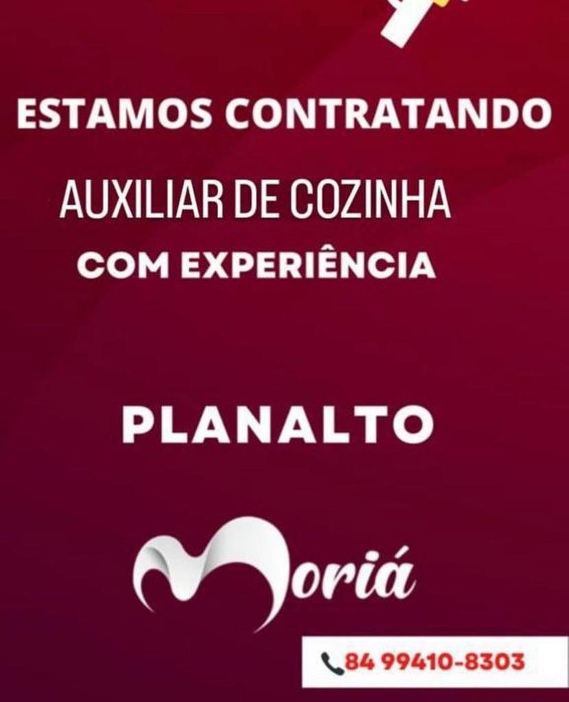 Auxiliar de Cozinha