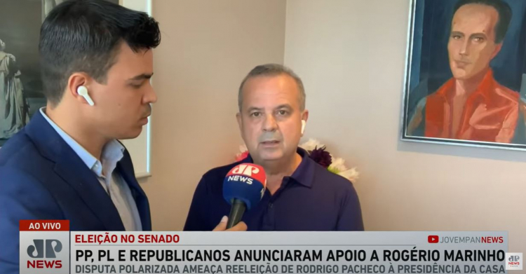 ‘Queremos restabelecer a normalidade democrática’, diz Rogério Marinho