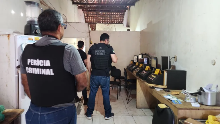 Polícia apreende máquinas caça-níqueis em operação de combate a jogos de azar em Natal