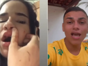 Influencer do RN agride ex-namorada e ainda tenta justificar: “Jamais ia bater sem ter motivo”