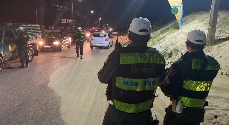 LEI SECA: Dois motoristas são presos e outros 10 autuados por embriaguez ao volante em Natal