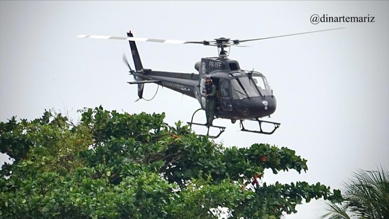 Polícia faz operação grande em Mãe Luiza