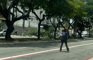 Árvore cai e interrompe trânsito na avenida Prudente de Morais