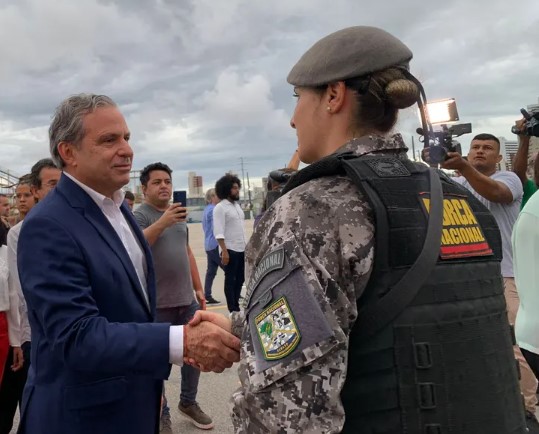 “Nesse momento não vejo razão pra instauração de uma GLO (Garantia da Lei e da Ordem)”, diz Secretario Nacional de Segurança, Tadeu Alencar, em Natal