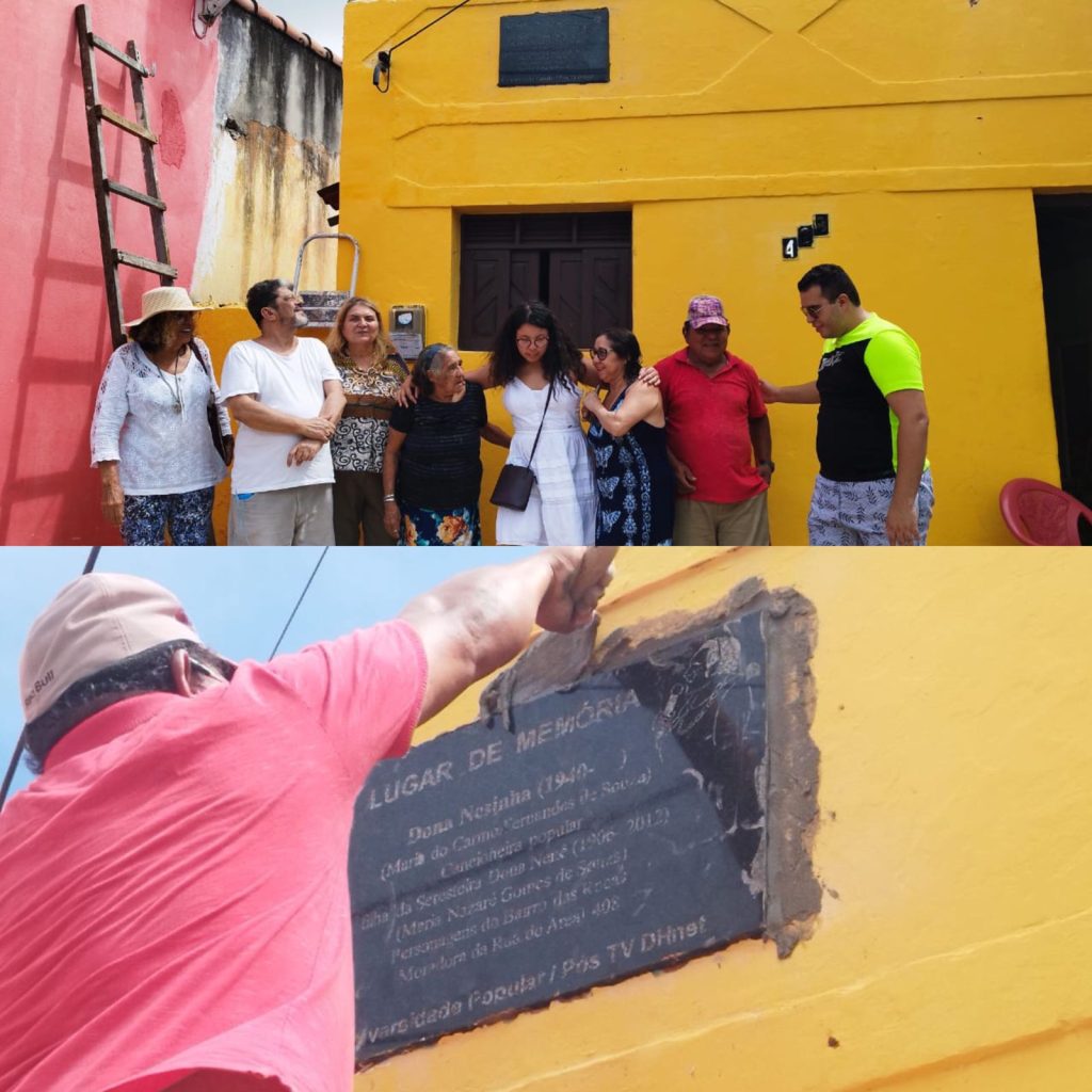 Será inaugurado sábado a primeira placa  do projeto “Lugares de Memória” Homenageando Dona Nesinha