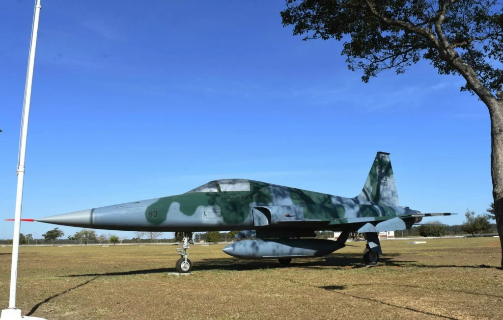 Avião da FAB cai em área de mata de Parnamirim